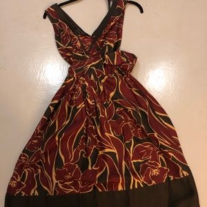 Bcbg tie dress